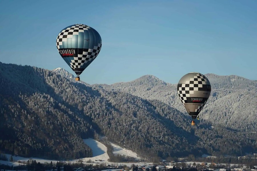Heißluftballon von Schroeder fire balloons